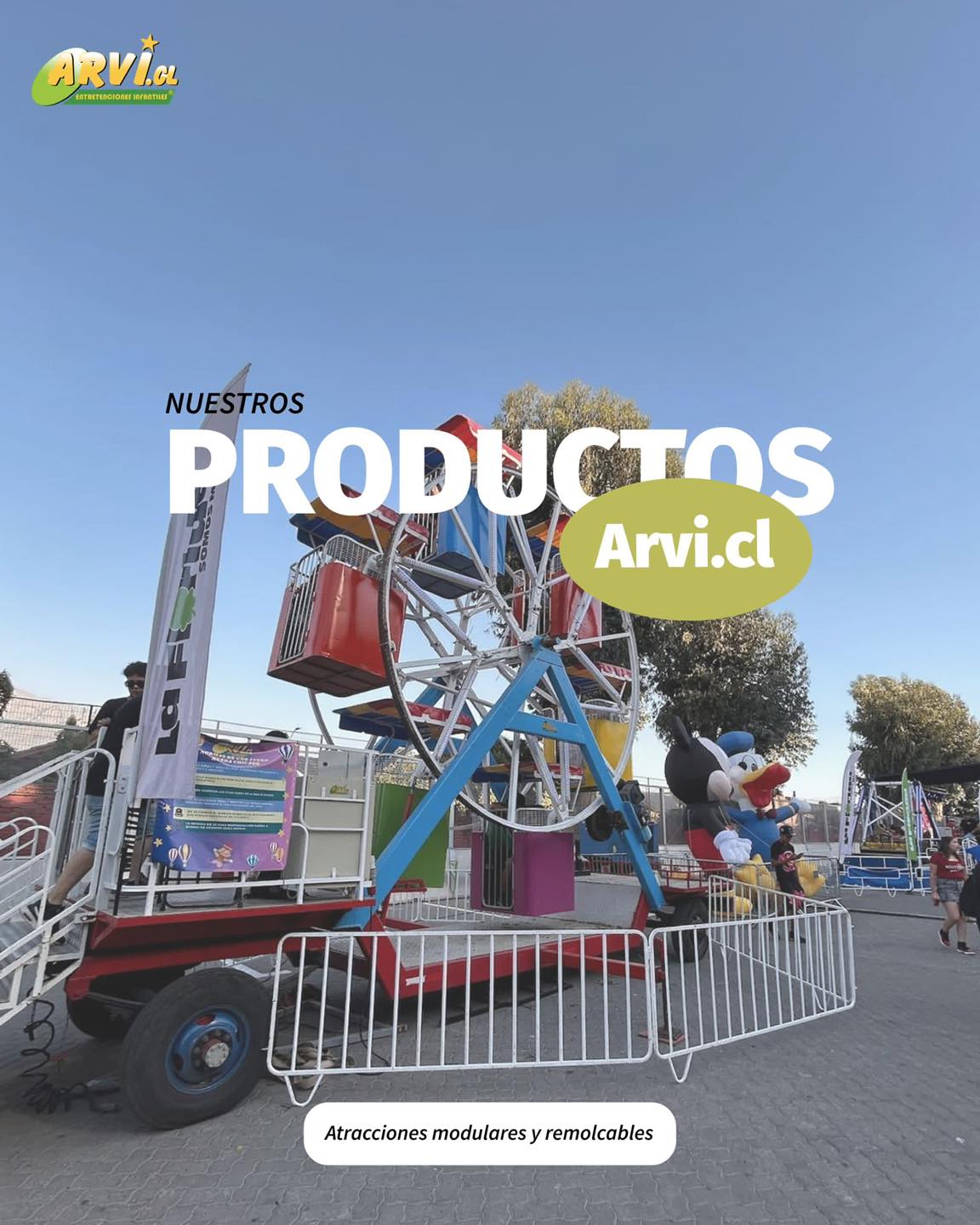 Preparando todo para un increí...